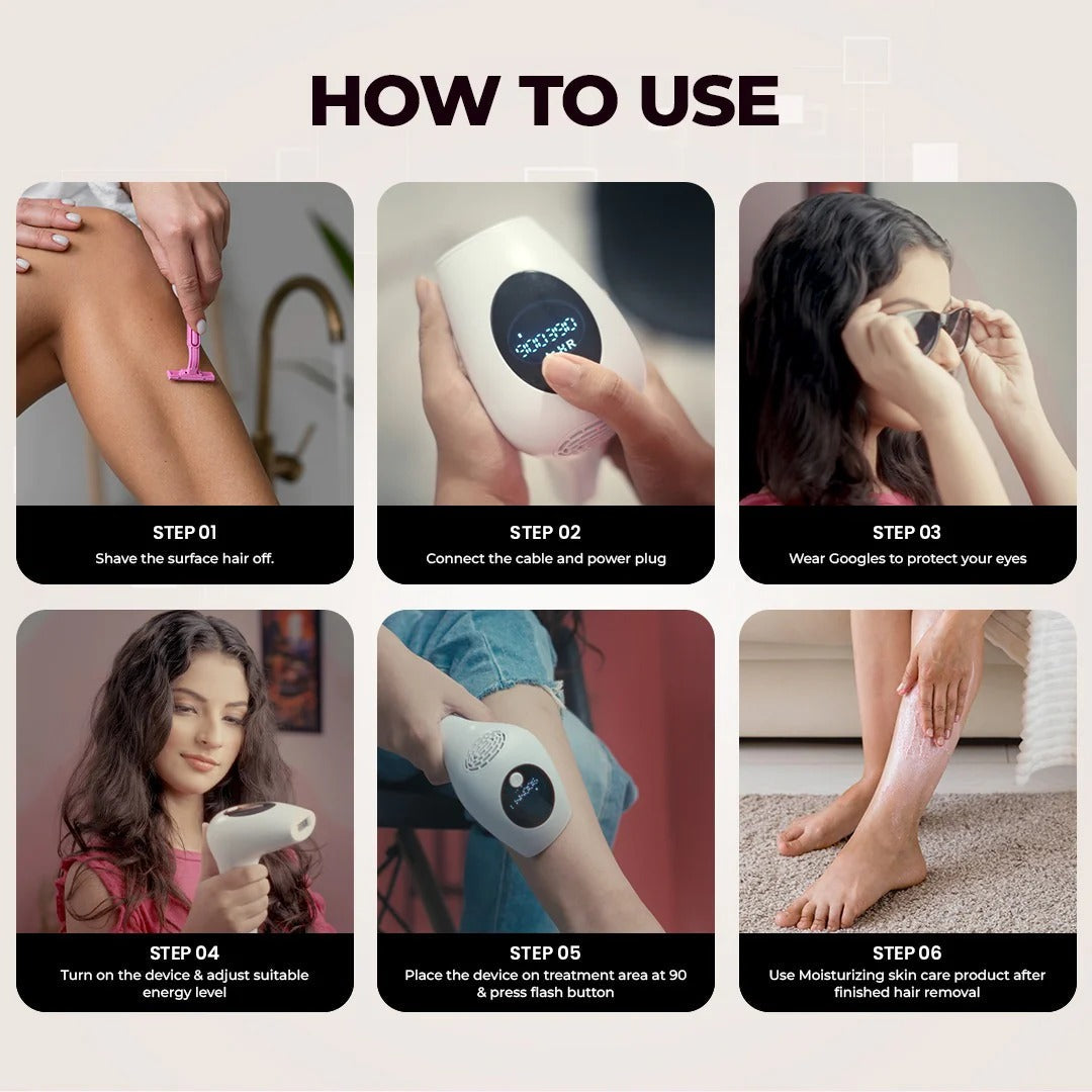 Professional IPL Hair Removal Device